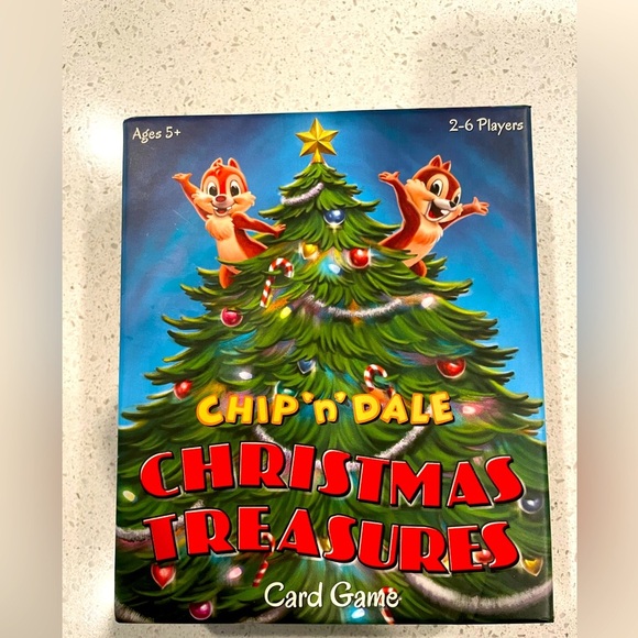 Funko Chip 'n Dale Christmas Treasures Card Game - Picture 1 of 3